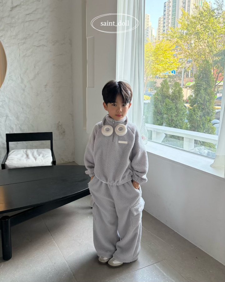 Saint Doll - Korean Children Fashion - #discoveringself - Cozy Half Zip (Junior) - 11