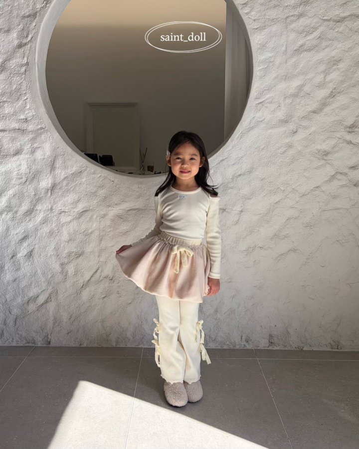 Saint Doll - Korean Children Fashion - #discoveringself - Ribbon Flare Pants (Junior) - 6