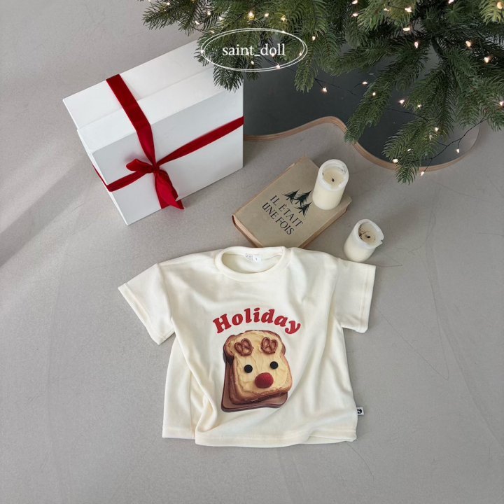 Saint Doll - Korean Children Fashion - #discoveringself - Rudolph Toast Tee - 11