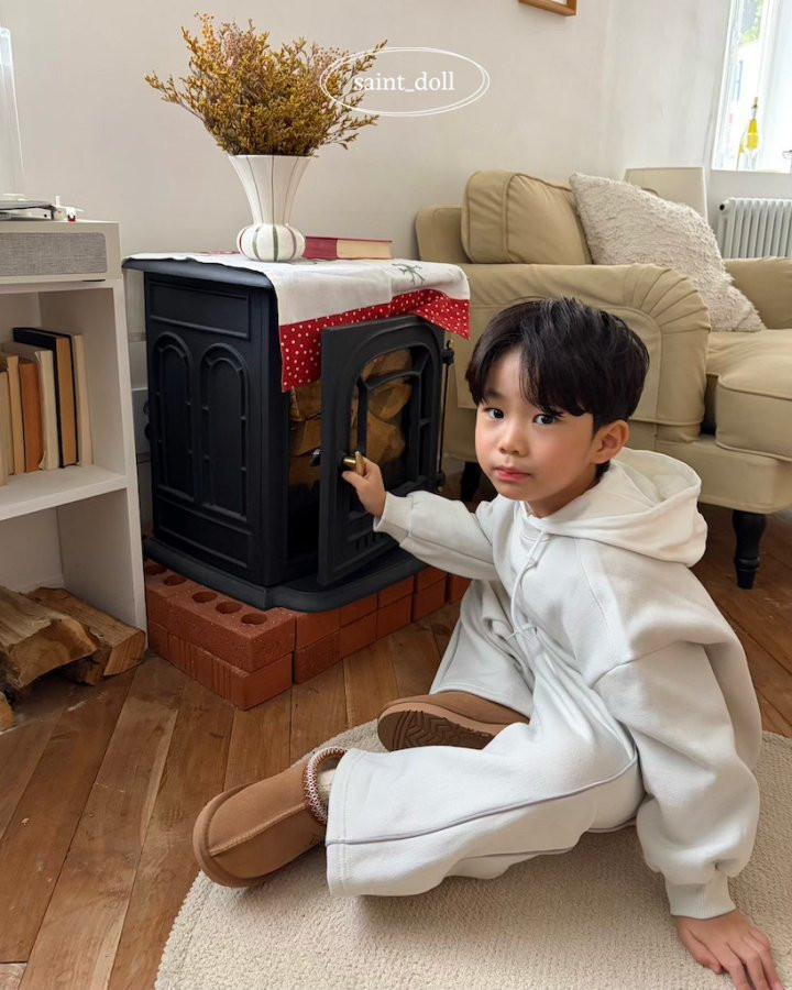Saint Doll - Korean Children Fashion - #discoveringself - Button Hoodie (Junior) - 7