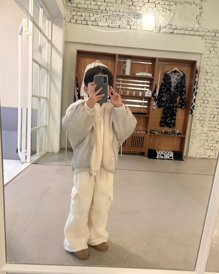 Saint Doll - Korean Children Fashion - #fashionkids - Cozy Half Zip (Junior) - 12