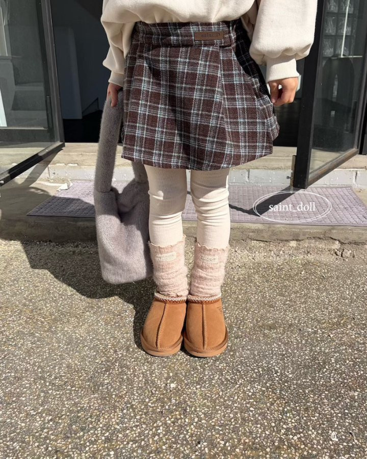Saint Doll - Korean Children Fashion - #fashionkids - Nana Check Shorts (Kids)