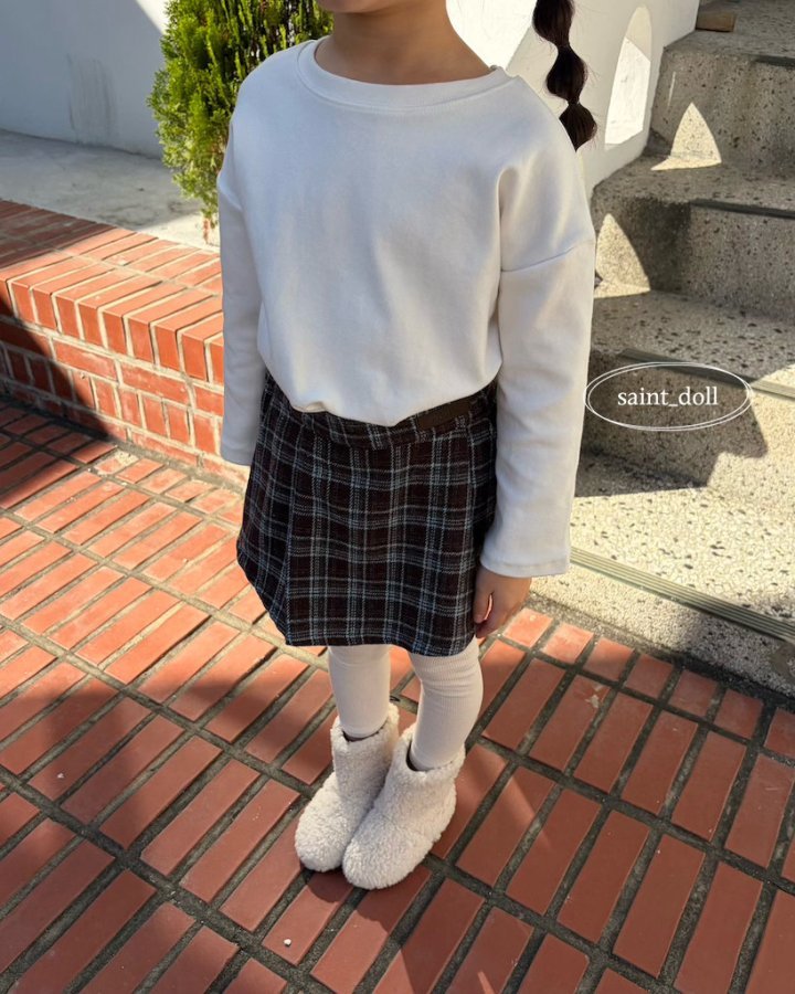Saint Doll - Korean Children Fashion - #fashionkids - Thick Basic Tee - 5
