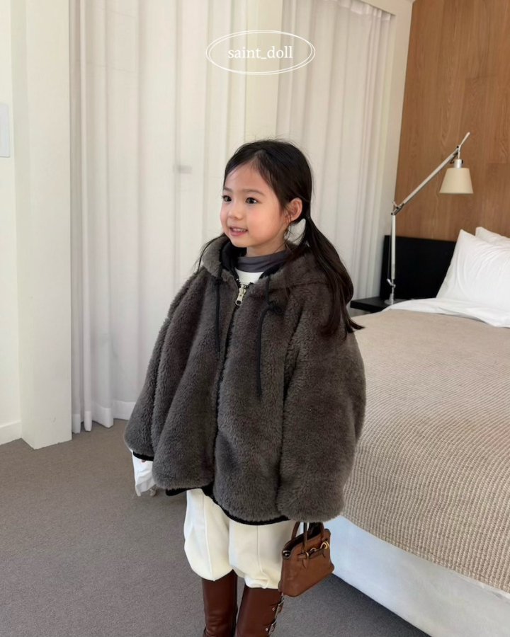 Saint Doll - Korean Children Fashion - #kidsshorts - Bomber Jacket (Kids) - 11