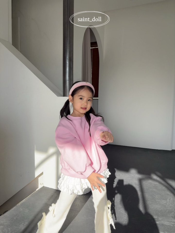 Saint Doll - Korean Children Fashion - #kidsshorts - Crayon Sweatshirt (Kids) - 9