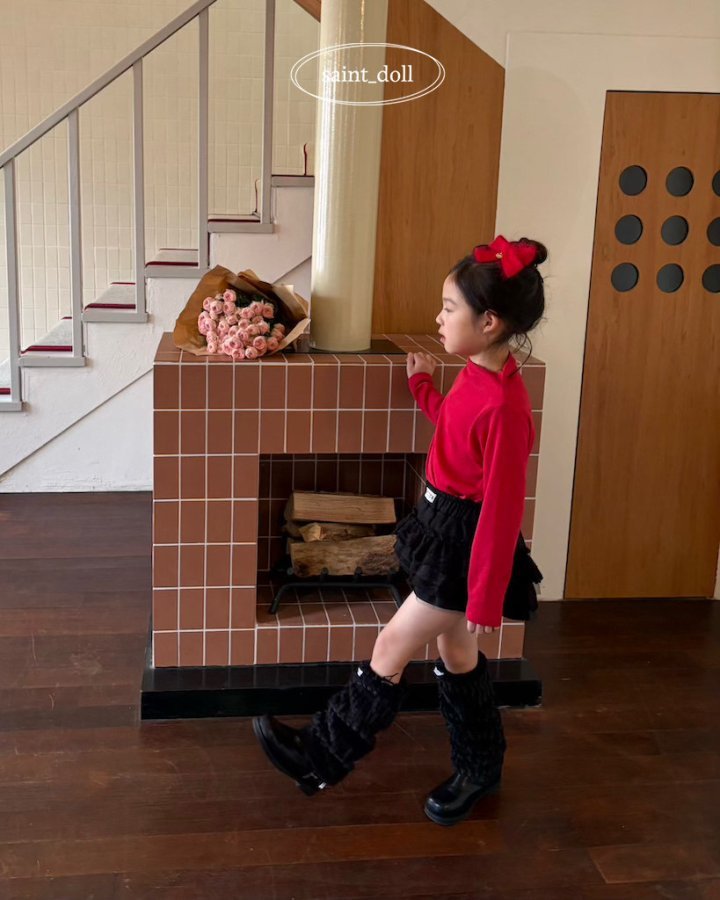 Saint Doll - Korean Children Fashion - #kidsshorts - Knit Tutu Skirt - 6