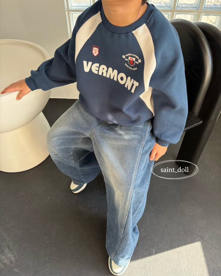 Saint Doll - Korean Children Fashion - #kidsshorts - Vermont Sweatshirt (Junior) - 8