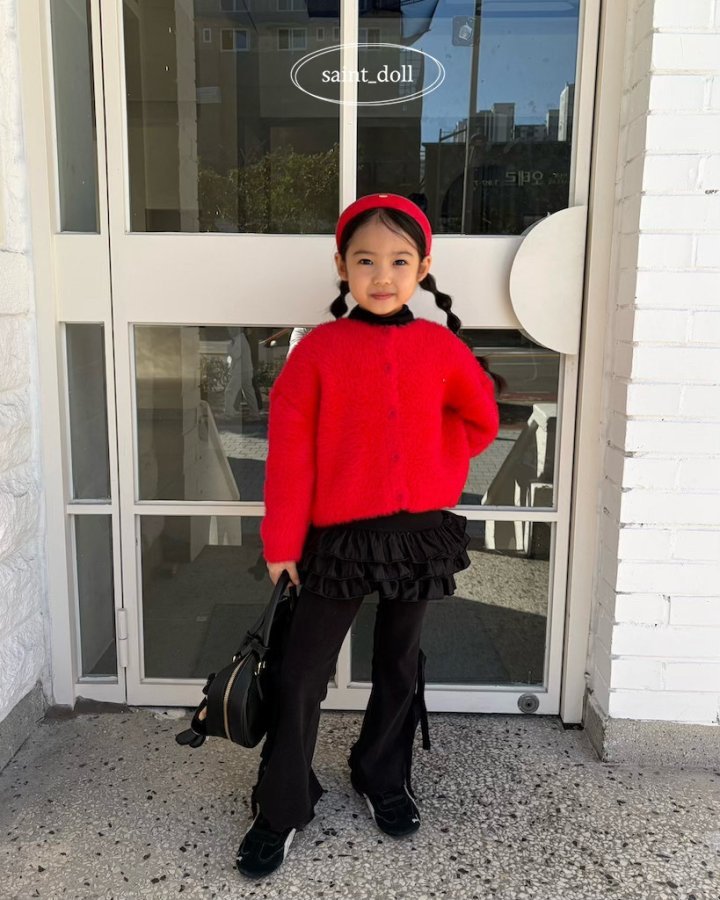 Saint Doll - Korean Children Fashion - #kidsshorts - Ribbon Flare Pants (Junior) - 8