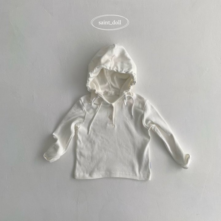 Saint Doll - Korean Children Fashion - #kidsstore - Button Hoodie (Junior) - 10