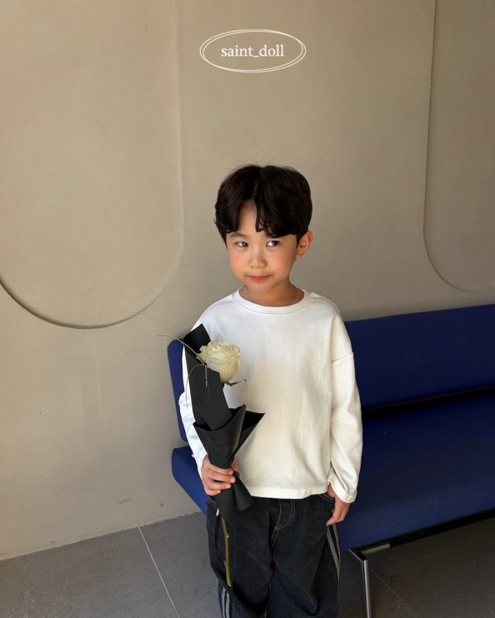 Saint Doll - Korean Children Fashion - #kidsstore - Thick Basic Tee - 7