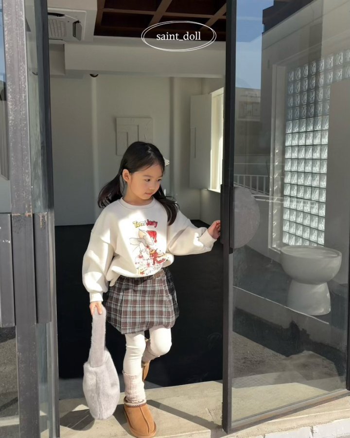 Saint Doll - Korean Children Fashion - #kidzfashiontrend - Nana Check Shorts (Junior) - 3