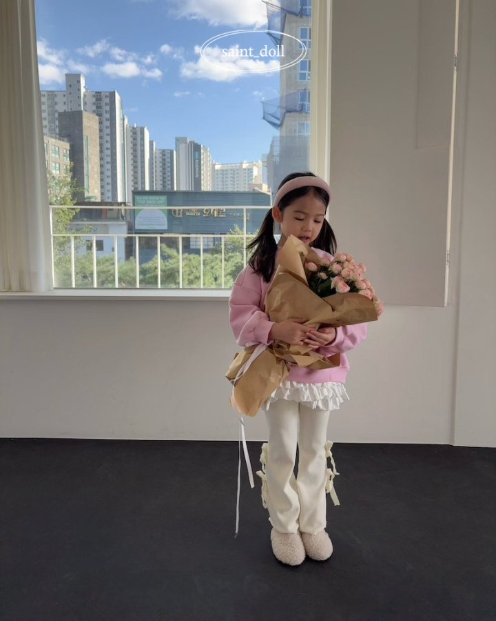 Saint Doll - Korean Children Fashion - #kidzfashiontrend - Ribbon Flare Pants (Junior) - 10