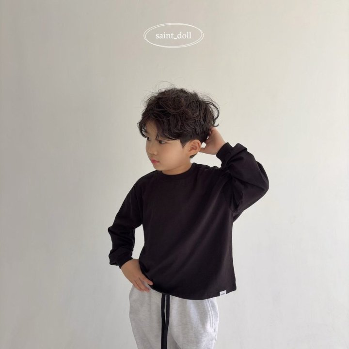 Saint Doll - Korean Children Fashion - #kidzfashiontrend - Simple Round Tee - 9
