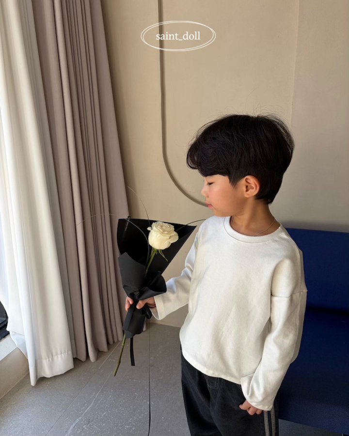 Saint Doll - Korean Children Fashion - #kidzfashiontrend - Thick Basic Tee - 8