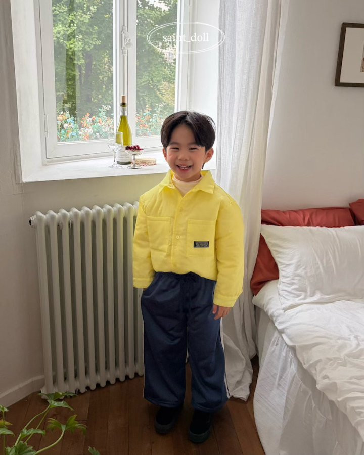 Saint Doll - Korean Children Fashion - #littlefashionista - Stue Padded Shirt (Kids)