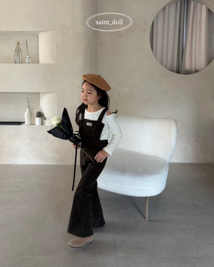Saint Doll - Korean Children Fashion - #littlefashionista - Frill Suspender Pants - 9