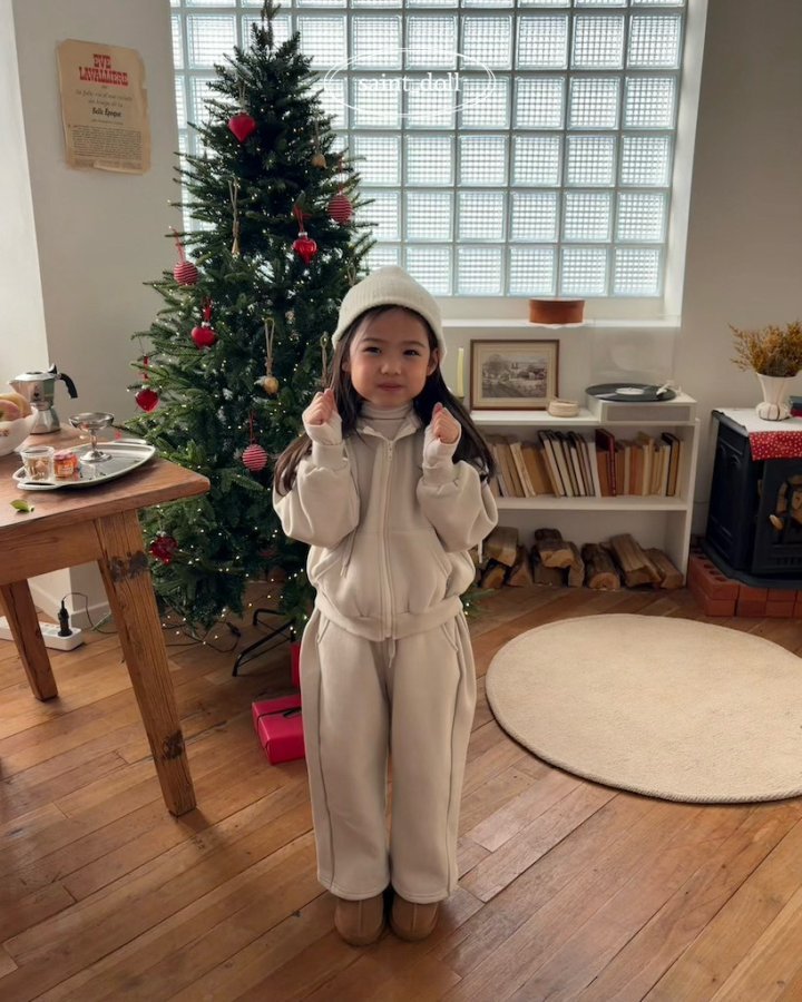 Saint Doll - Korean Children Fashion - #littlefashionista - Piping Wide Pants (Junior) - 7