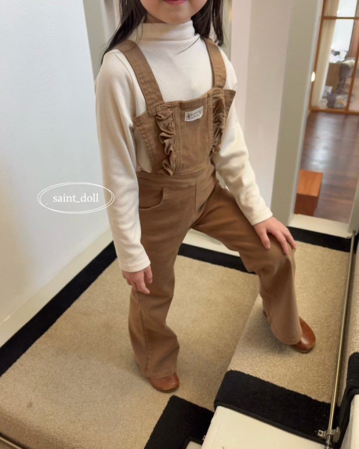 Saint Doll - Korean Children Fashion - #magicofchildhood - Frill Suspender Pants - 10