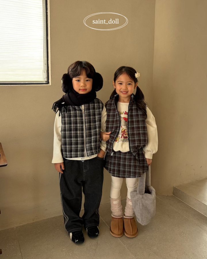 Saint Doll - Korean Children Fashion - #magicofchildhood - Nana Check Shorts (Junior) - 6