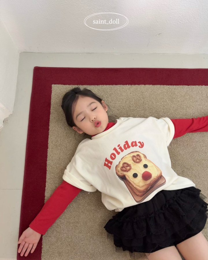 Saint Doll - Korean Children Fashion - #littlefashionista - Rudolph Toast Tee - 4