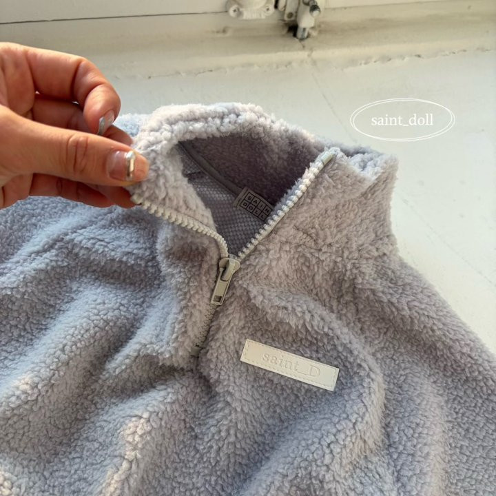 Saint Doll - Korean Children Fashion - #minifashionista - Cozy Half Zip (Kids) - 6