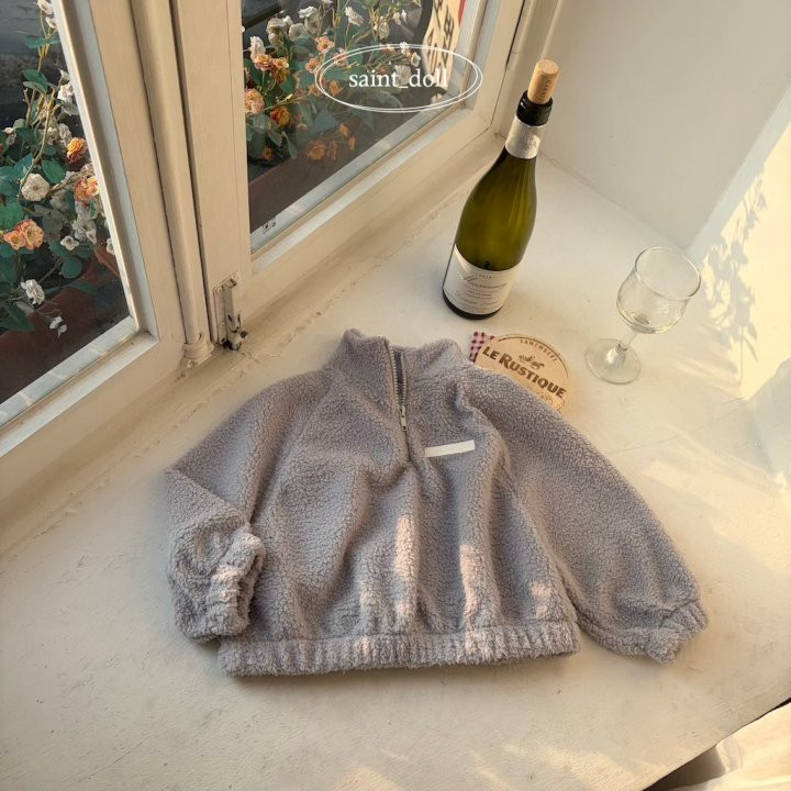 Saint Doll - Korean Children Fashion - #minifashionista - Cozy Half Zip (Junior) - 5