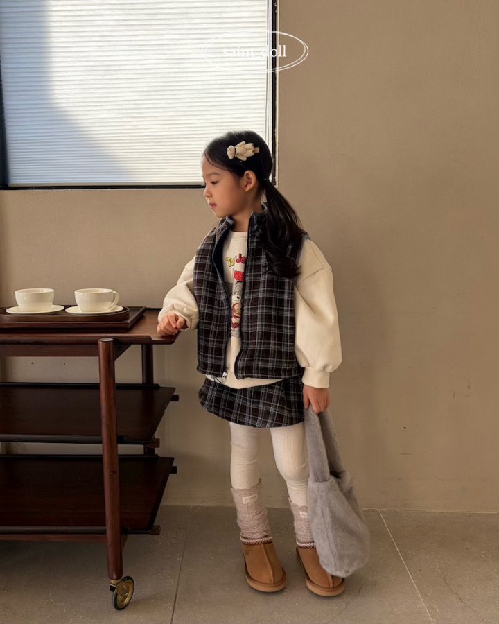Saint Doll - Korean Children Fashion - #minifashionista - Nana Check Shorts (Junior) - 7