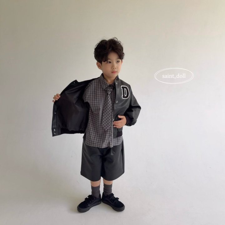 Saint Doll - Korean Children Fashion - #minifashionista - Leather Bermuda Pants (Junior) - 12
