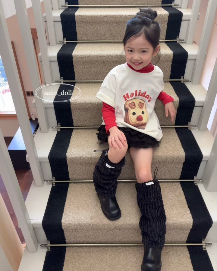 Saint Doll - Korean Children Fashion - #minifashionista - Rudolph Toast Tee - 5