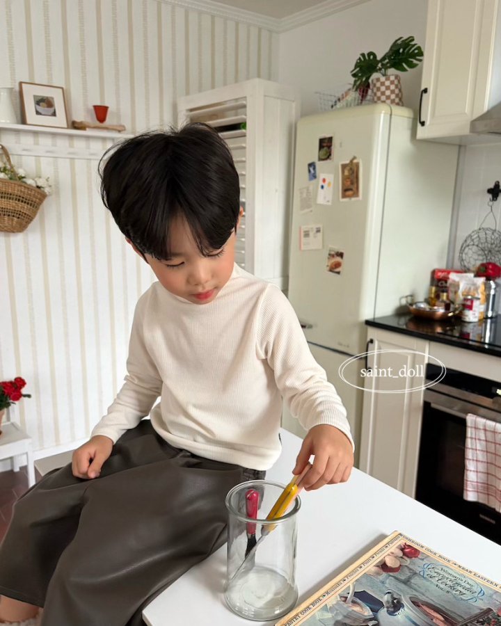 Saint Doll - Korean Children Fashion - #magicofchildhood - Winter Ribbed Turtleneck (Kids) - 4