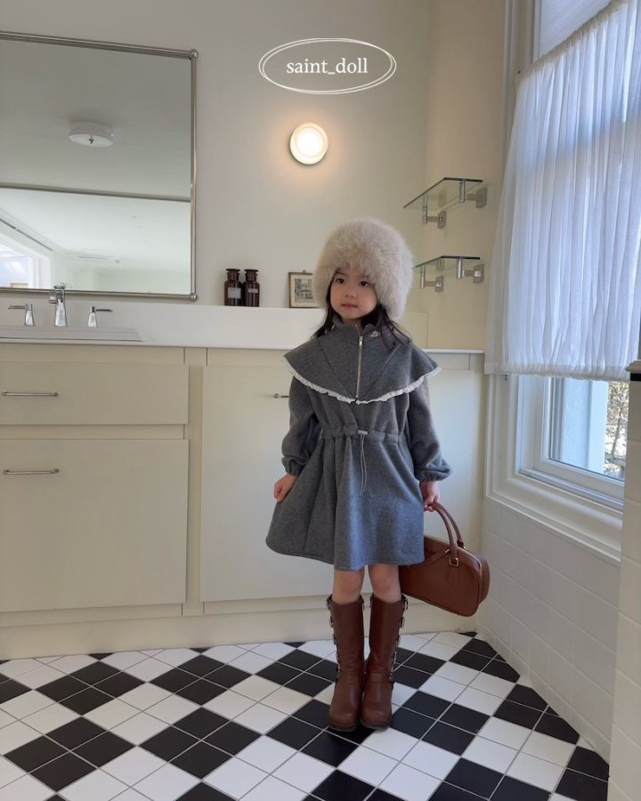 Saint Doll - Korean Children Fashion - #prettylittlegirls - Half-Zip One-piece - 3