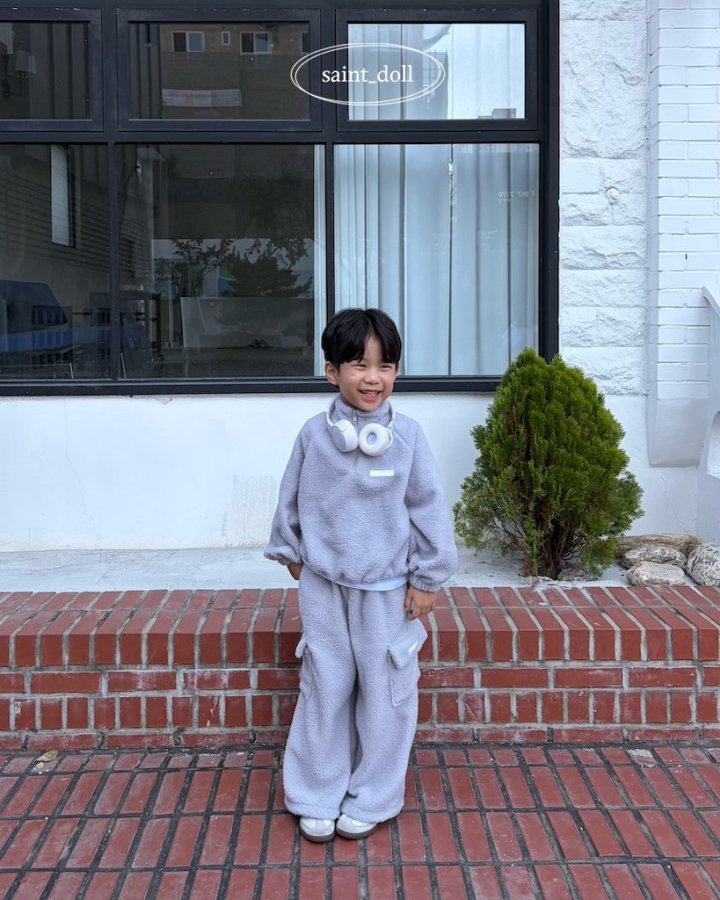 Saint Doll - Korean Children Fashion - #prettylittlegirls - Cozy Half Zip (Kids) - 7