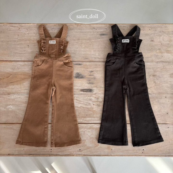 Saint Doll - Korean Children Fashion - #prettylittlegirls - Frill Suspender Pants - 12
