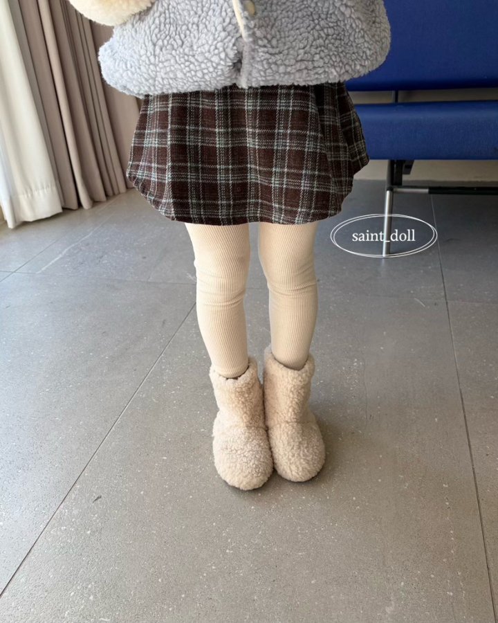 Saint Doll - Korean Children Fashion - #prettylittlegirls - Nana Check Shorts (Kids) - 9