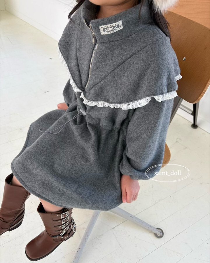Saint Doll - Korean Children Fashion - #stylishchildhood - Half-Zip One-piece - 6