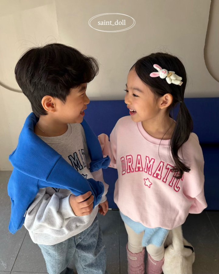 Saint Doll - Korean Children Fashion - #toddlerclothing - Dramatic Sweatshirt (Junior) - 4
