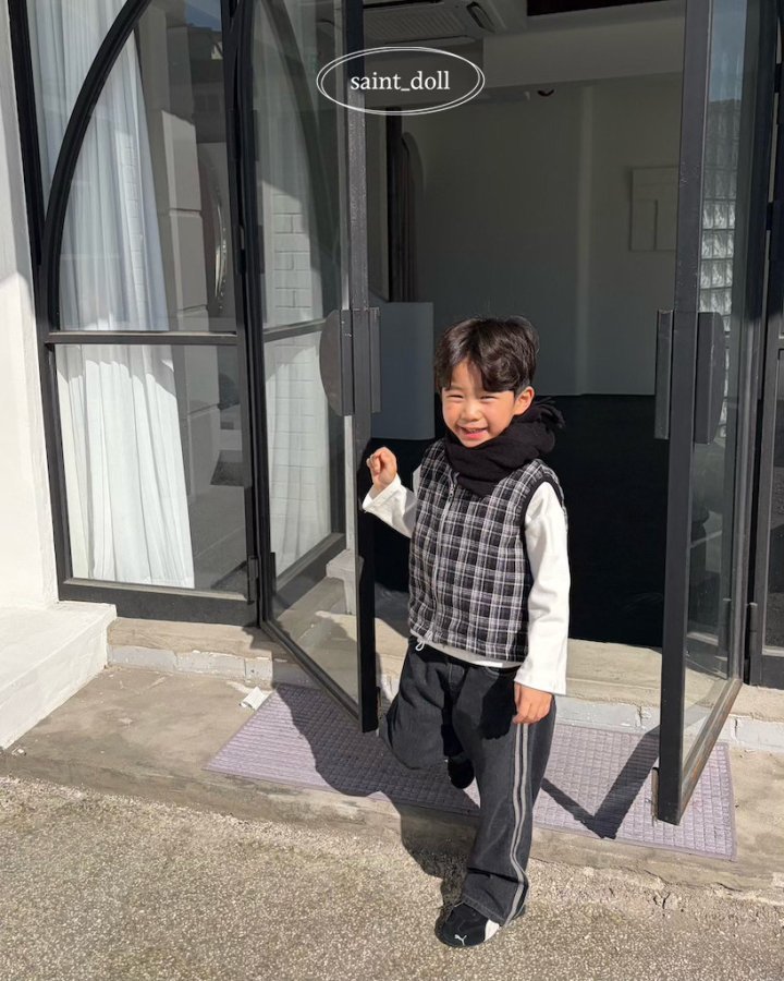 Saint Doll - Korean Children Fashion - #todddlerfashion - Line Denim Pants (Kids) - 6