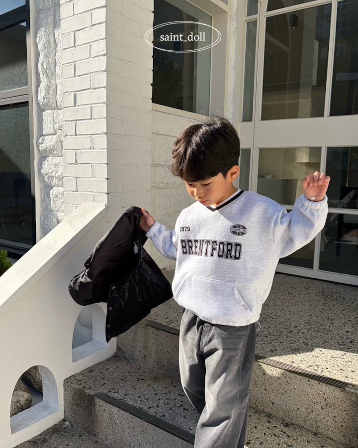 Saint Doll - Korean Children Fashion - #toddlerclothing - Uniform Sweatshirt (Junior) - 8