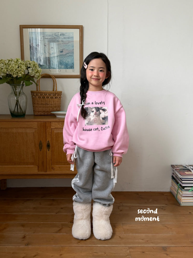 Second Moment - Korean Children Fashion - #Kfashion4kids - Lovely Cat Sweatshirt - 7