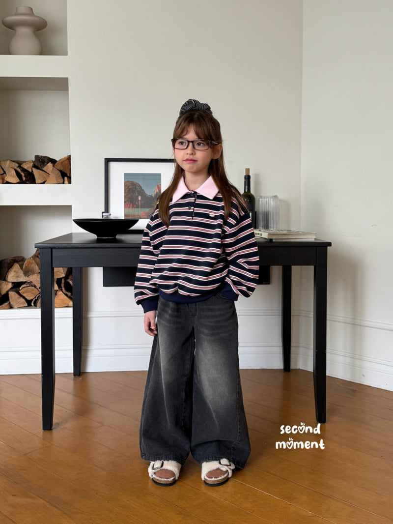 Second Moment - Korean Children Fashion - #Kfashion4kids - Moment Collar Sweatshirt - 6