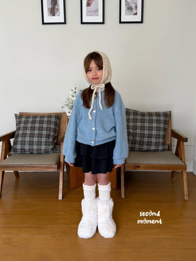 Second Moment - Korean Children Fashion - #kidzfashiontrend - Cotton Candy Heart Cardigan - 4