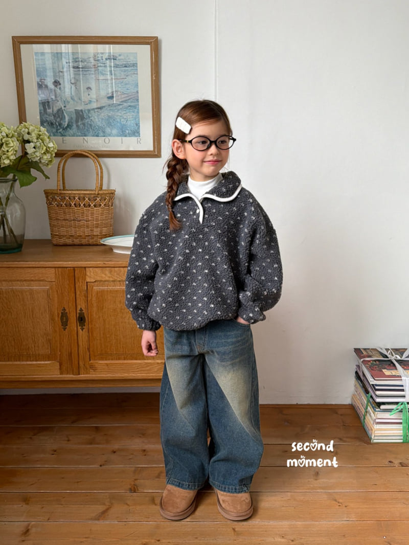 Second Moment - Korean Children Fashion - #Kfashion4kids - Heart Sherpa Anorak - 5