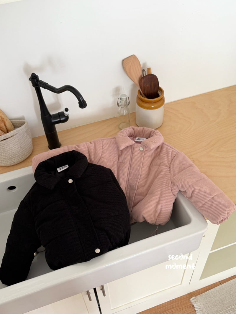 Second Moment - Korean Children Fashion - #childofig - Corduroy Mungle Padding - 3
