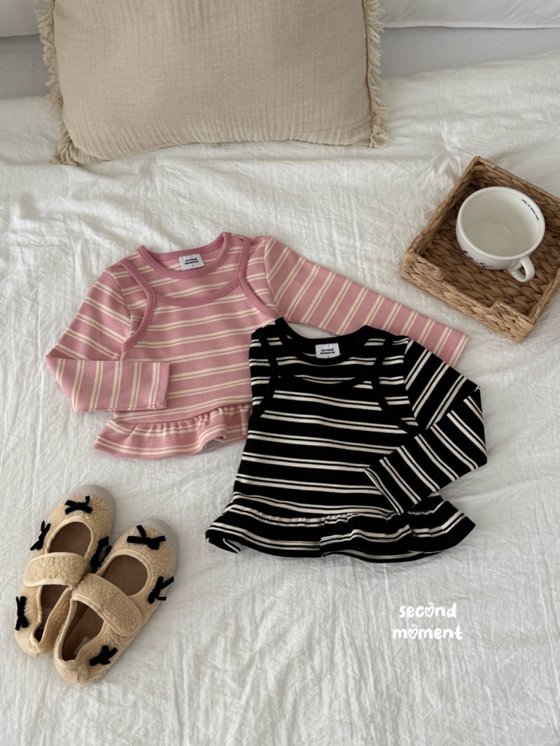 Second Moment - Korean Children Fashion - #childofig - Winter Candy Frill Tee - 2