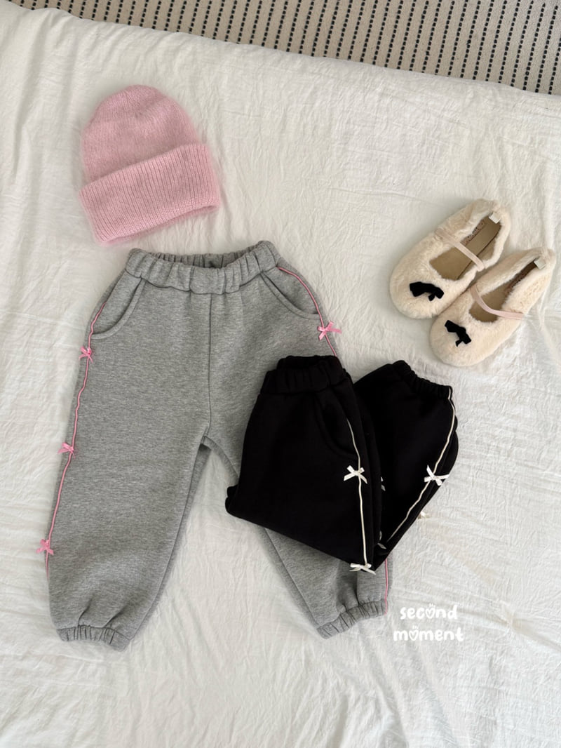 Second Moment - Korean Children Fashion - #childofig - Lovely Jogger Pants - 2