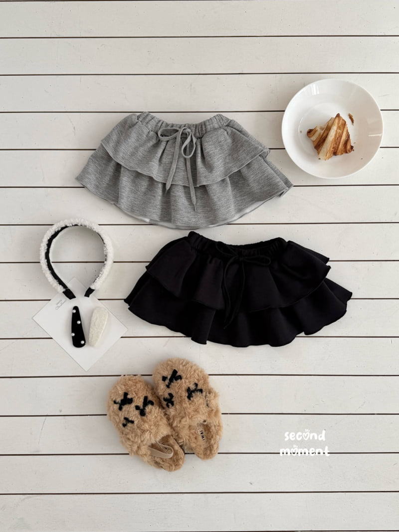 Second Moment - Korean Children Fashion - #childofig - Winter Daily Skirt - 2