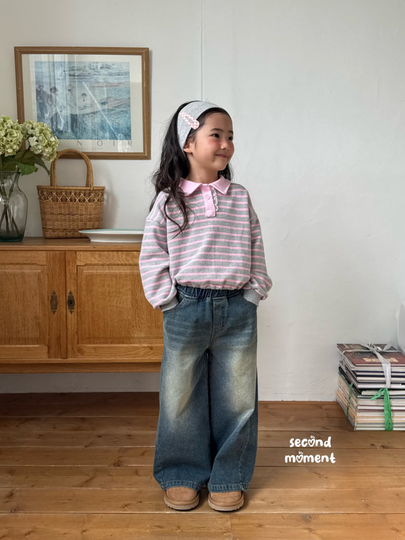 Second Moment - Korean Children Fashion - #childofig - Lovely Lace Sweatshirt - 12