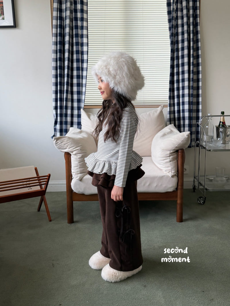 Second Moment - Korean Children Fashion - #childofig - Frill Line Half Turtleneck - 11