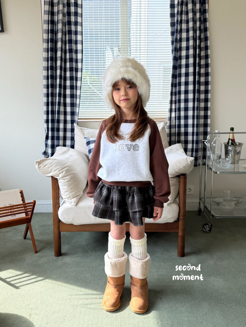Second Moment - Korean Children Fashion - #childofig - Check Cancan Skirt - 6
