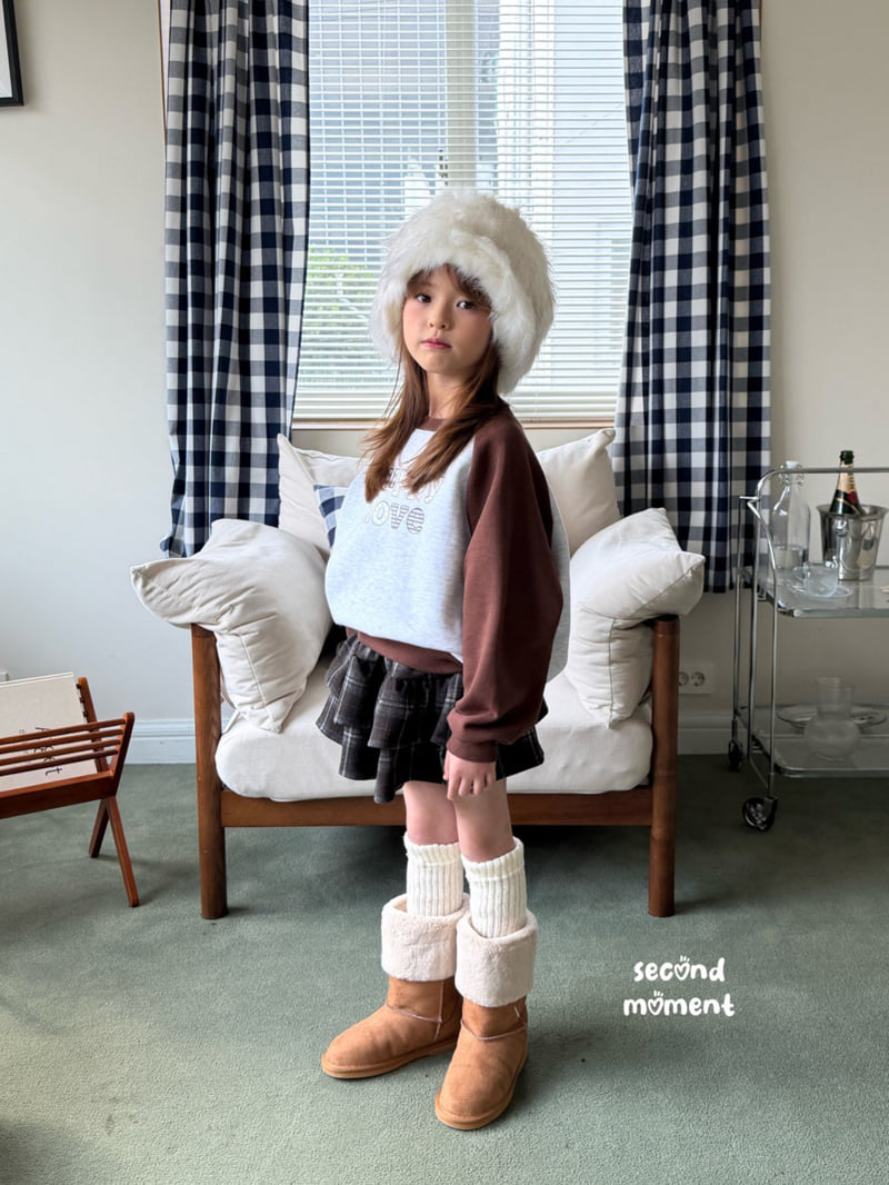 Second Moment - Korean Children Fashion - #childofig - Check Cancan Skirt - 7